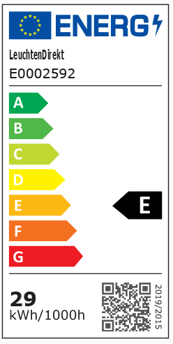 JUST LIGHT JUST LIGHT.  LED Deckenleuchte SEVENT,  rund, 1xLED-Board/25,5W/3000K, Innenleuchte, IP20