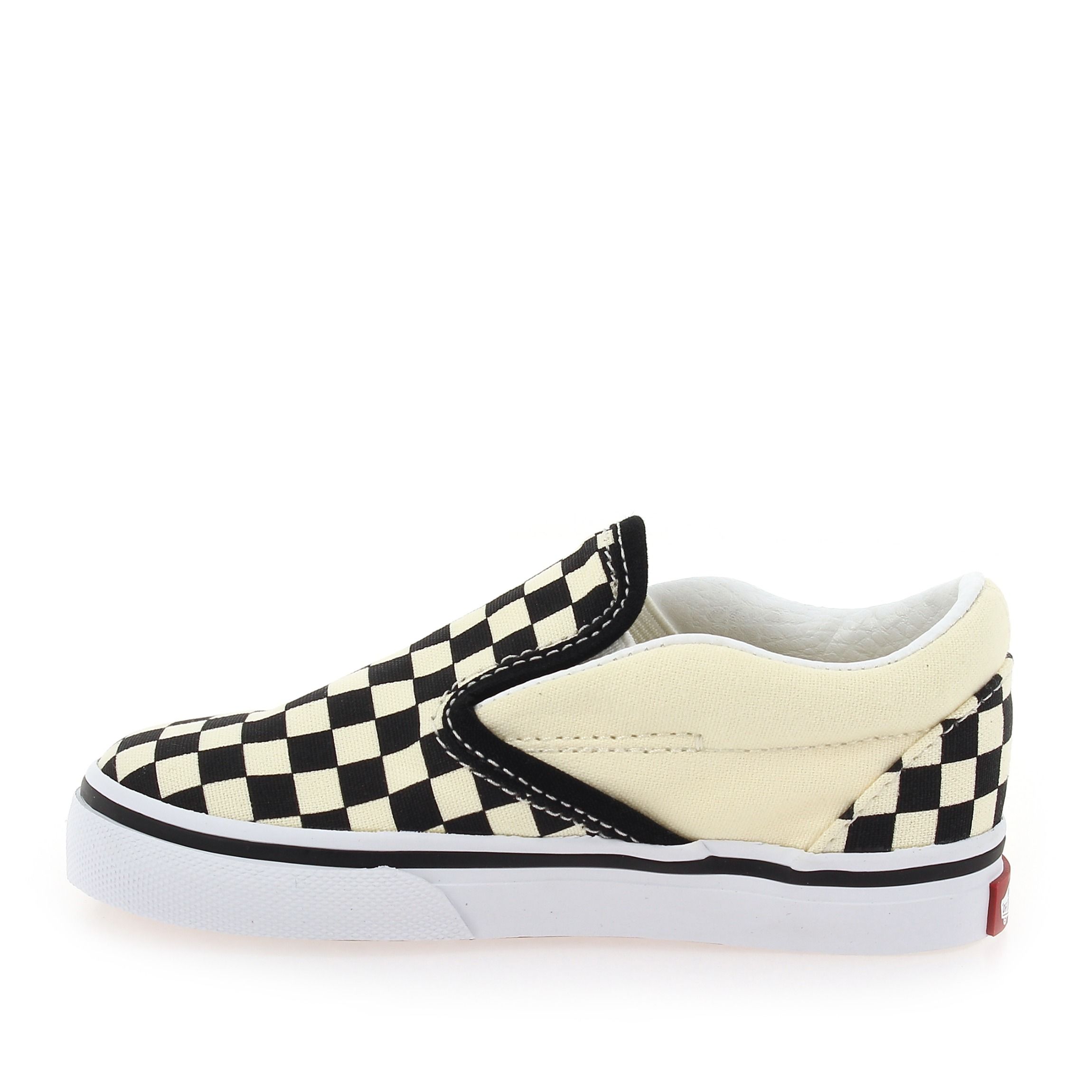 Vans  TD CLASSIC SLIP-ON - Blanc Noir