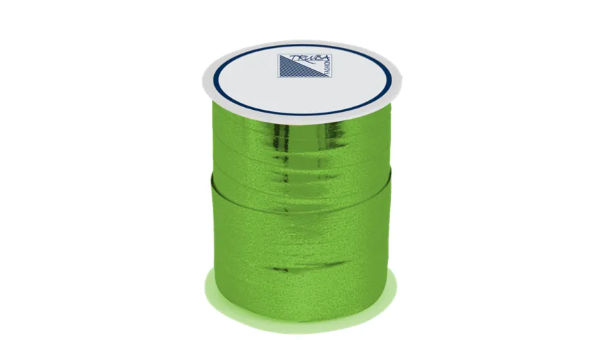 TRUBA Spiegelglanzband 10mm x 50m uni grün 50 m