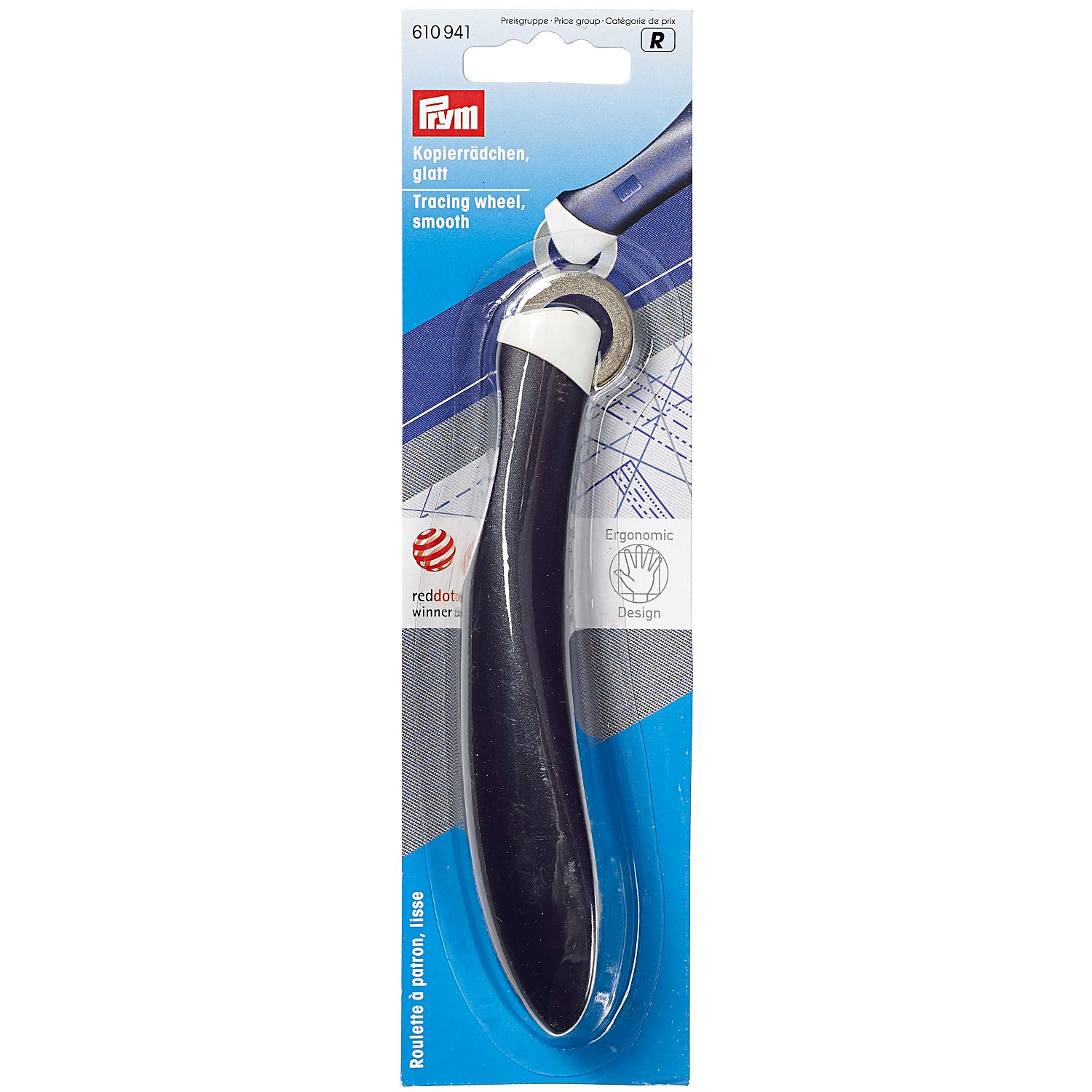 Prym Kopierrädchen, glatt, Länge: 15 cm