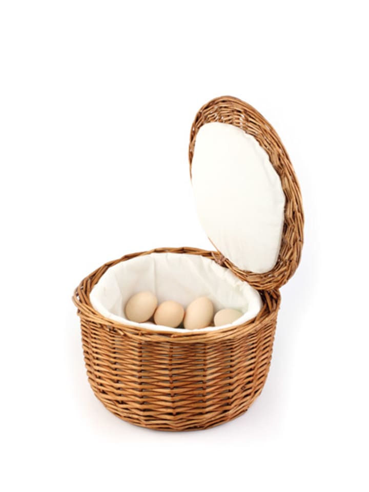 APS Eierkorb in Hellbeige, Maße: 25 x 25 x 17,5 cm günstig kaufen onesize