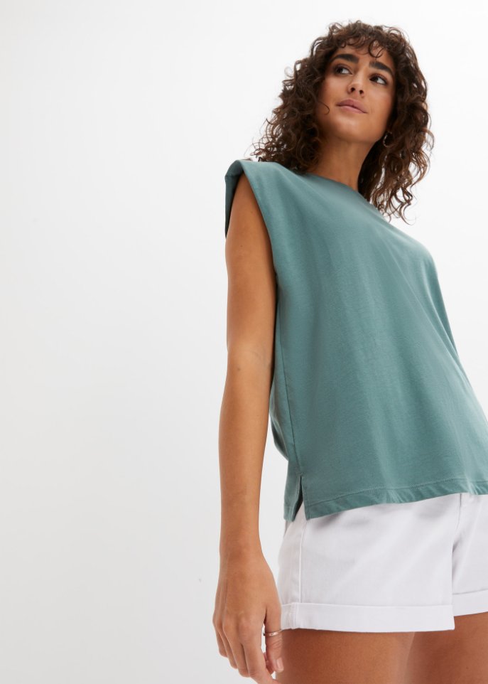 Shirt mit verstärkter Schulter