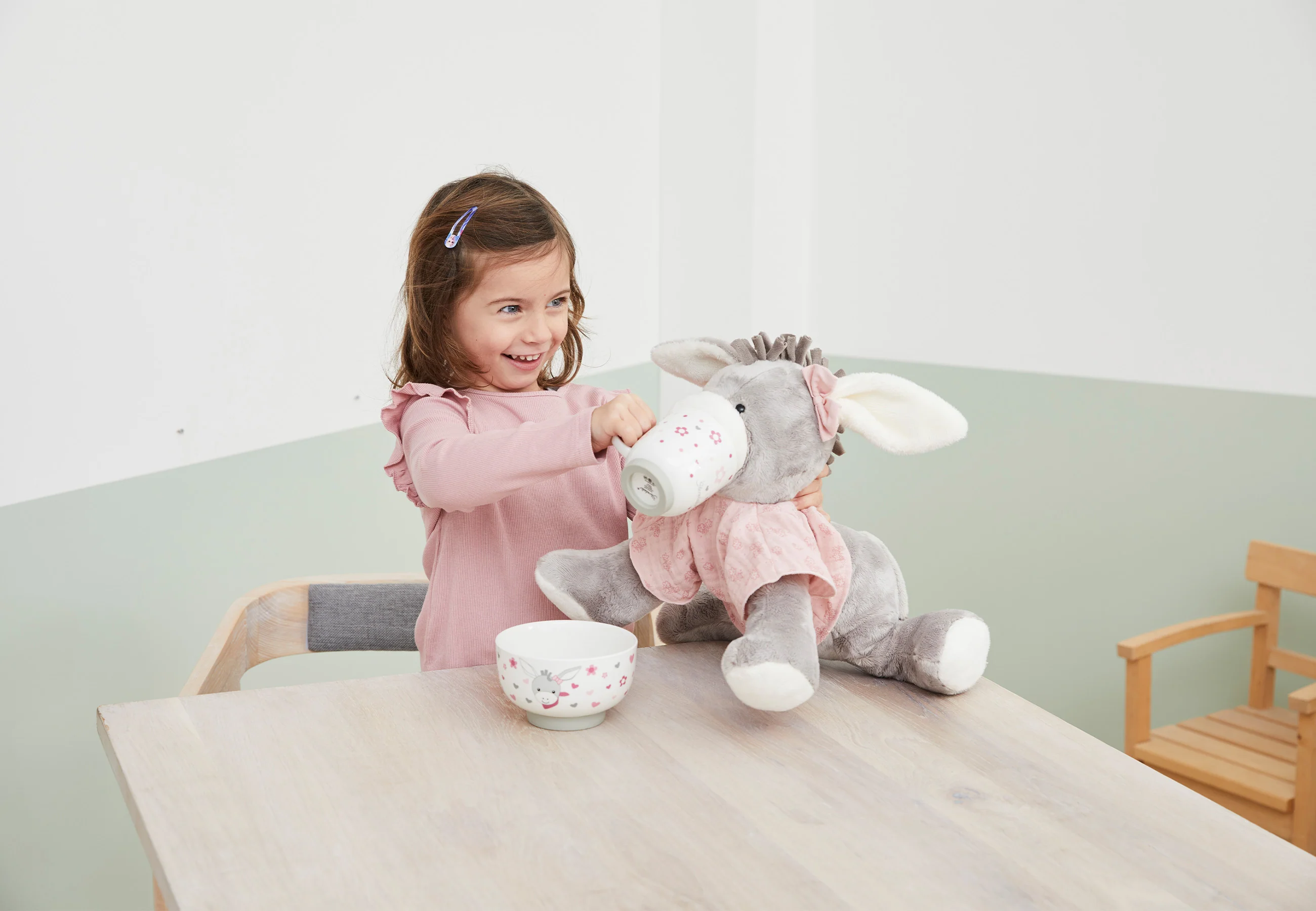 Porzellan-Geschirr-Set Emmi Girl 3-teilig