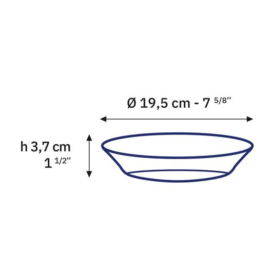 Naczynie DURALEX Lys Vermeil – Ø 19 cm