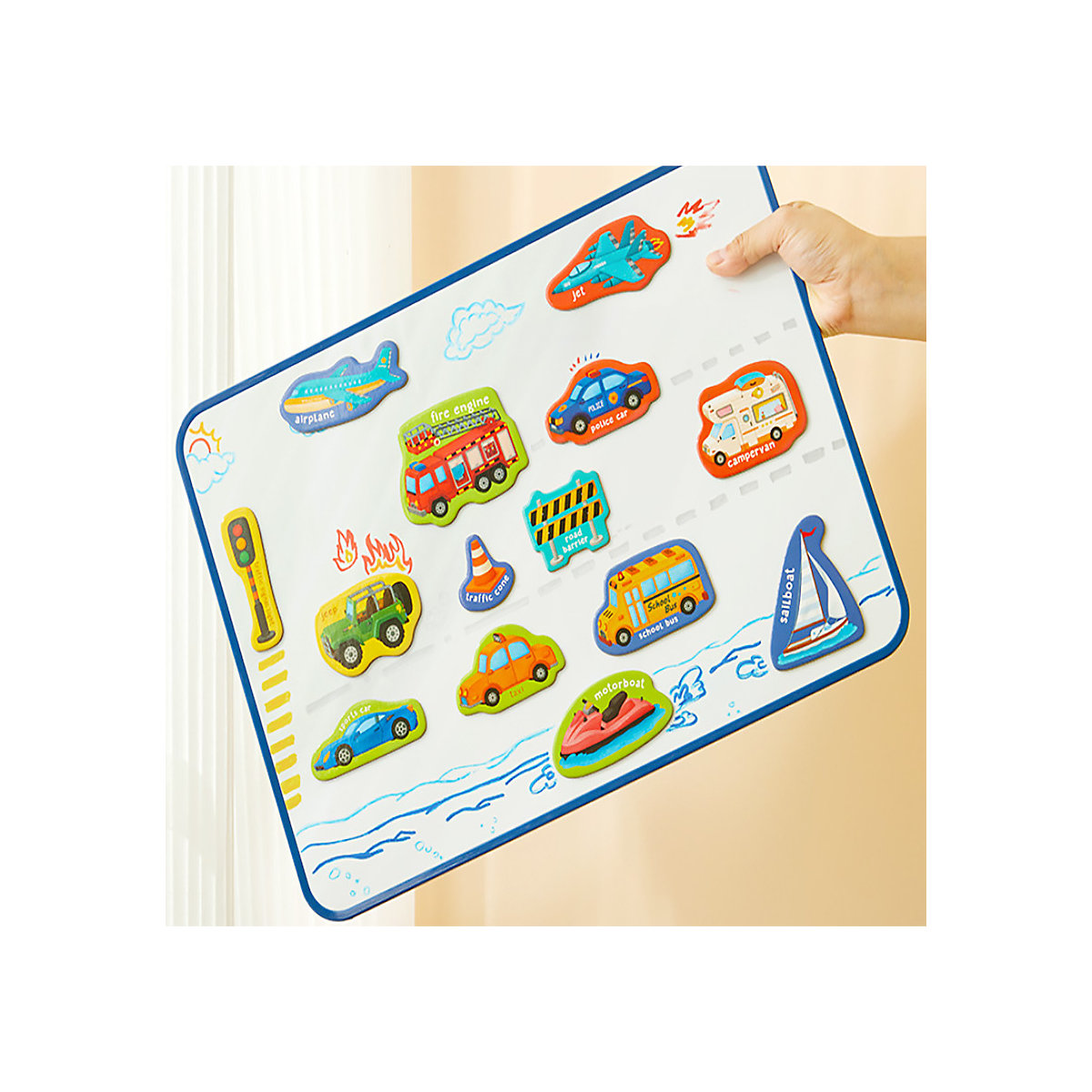 Magnetische Aufkleberspielzeuge für Kinder Magnetisches Aufkleberspielzeug für Kinder zum frühen Lernen Sticker