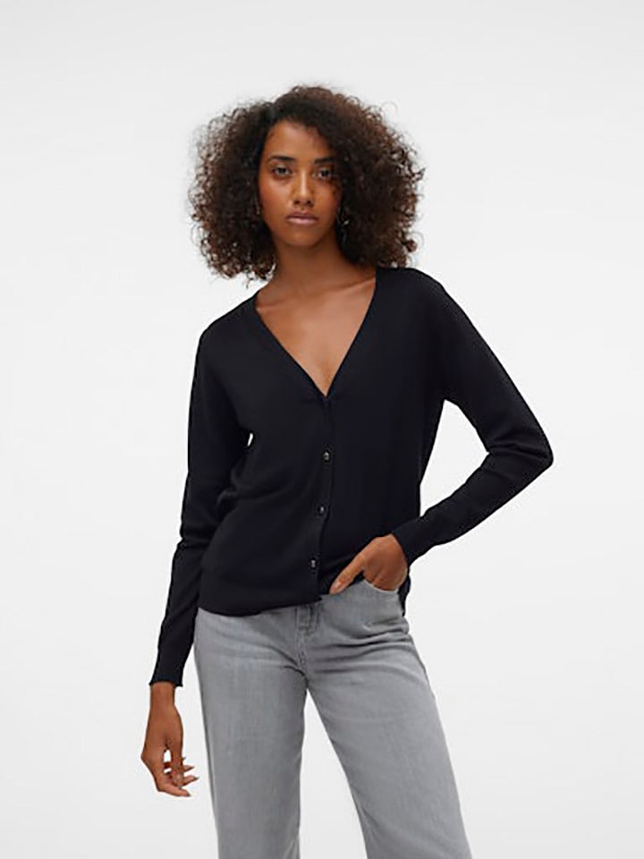 Vero Moda Cardigan in Schwarz günstig kaufen