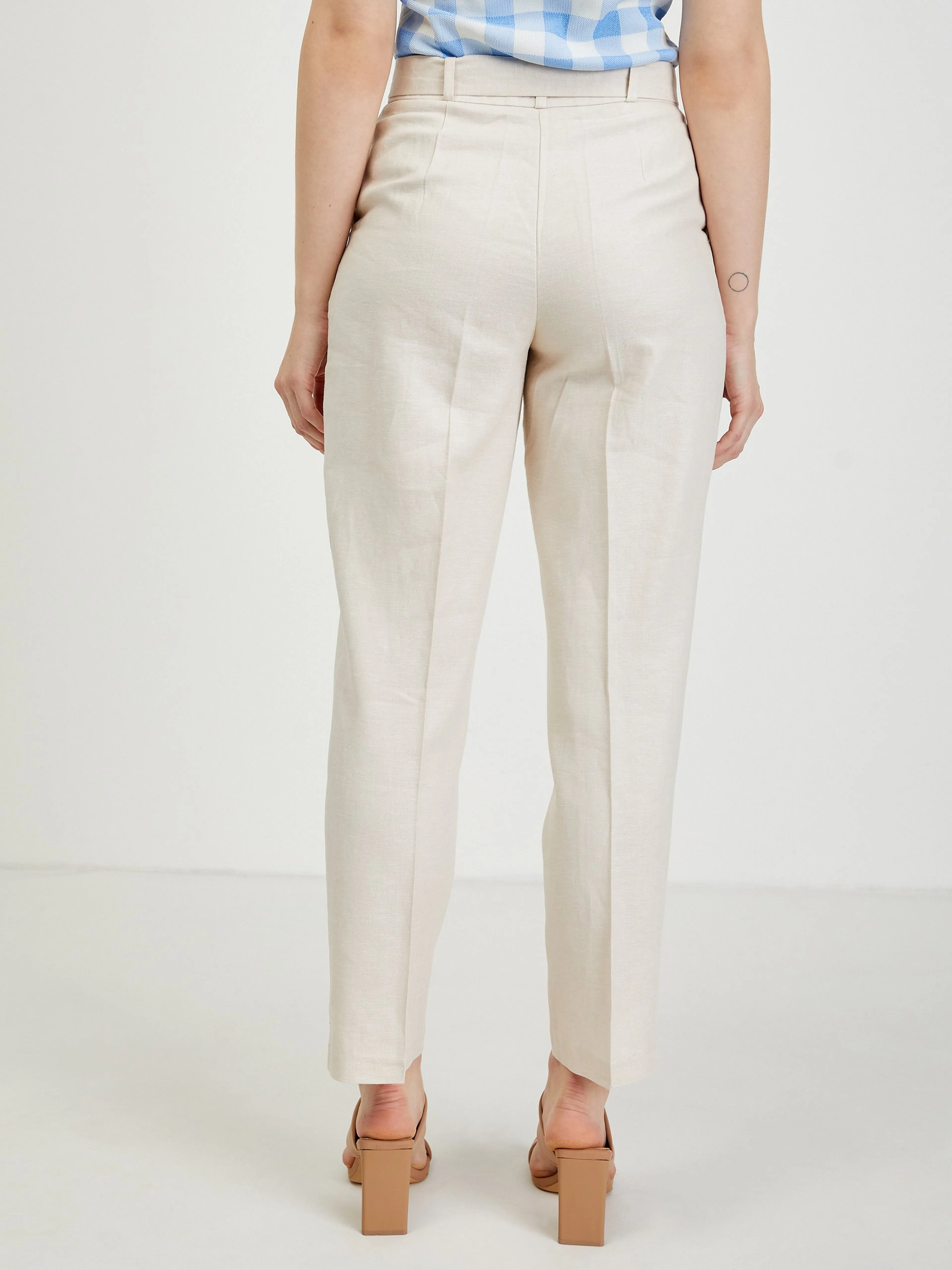 Beigefarbene Damenhose ORSAY