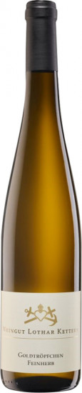 2016 Goldtröpfchen Riesling feinherb - Weingut Lothar Kettern