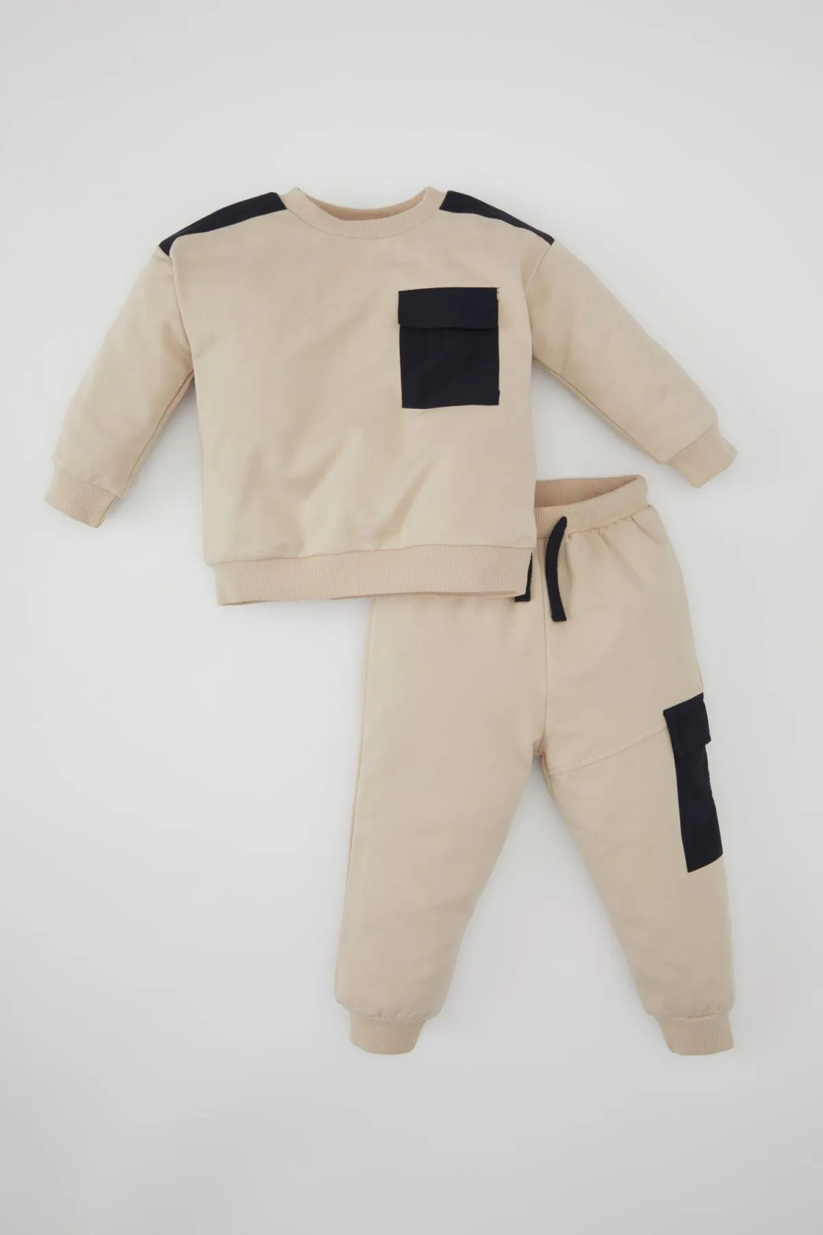 DeFacto  Baby-Jungen Sweatshirt Jogginghose 2-teiliges Set C3709a524sp