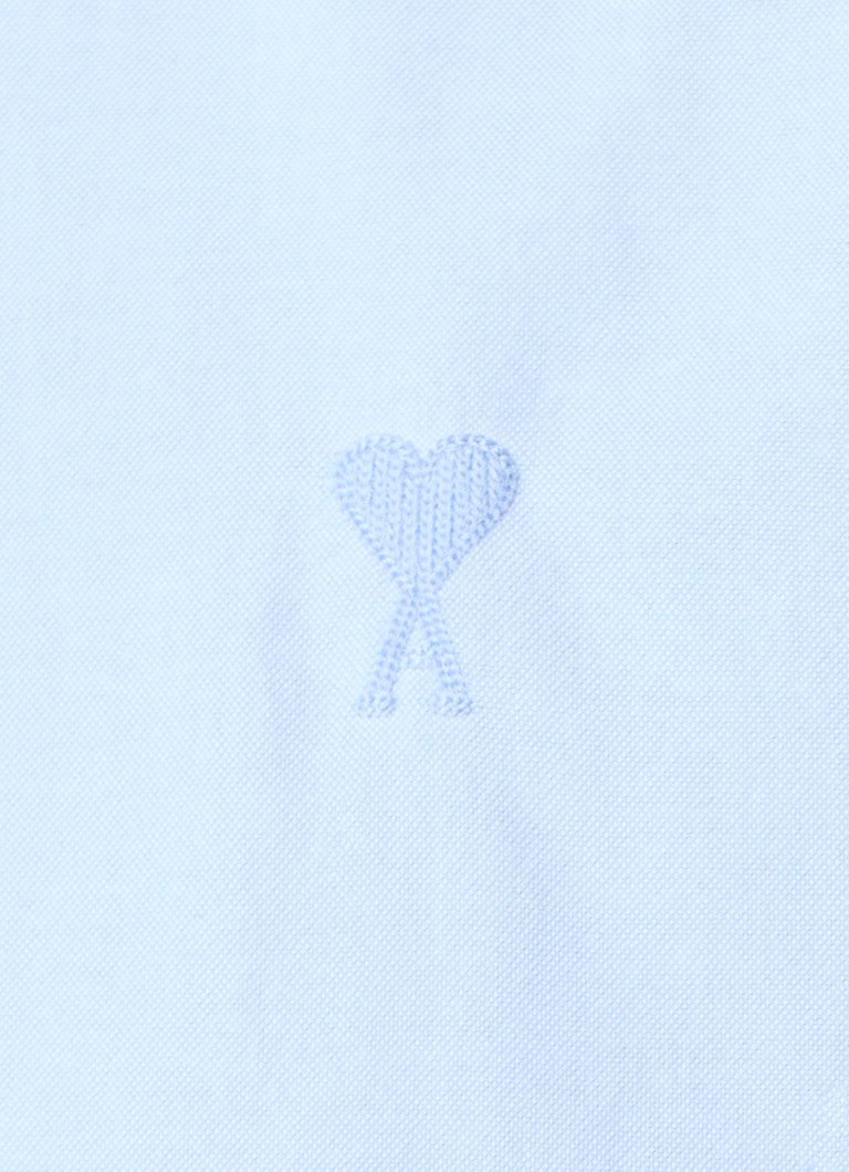 Camicetta AMI Paris con logo ricamato