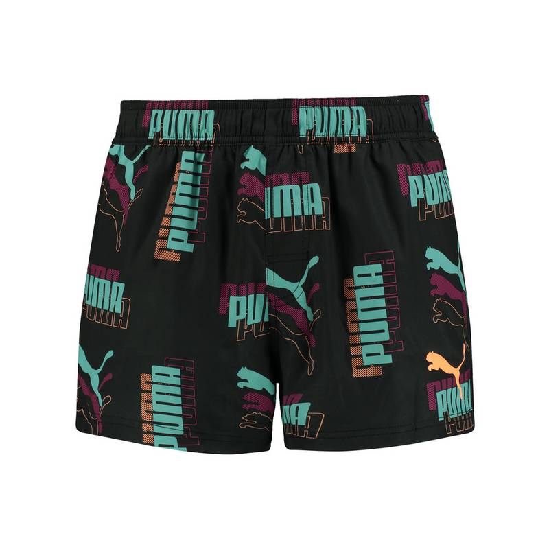 PUMA Swim Logo Print Badehose Funktionsunterhose Herren