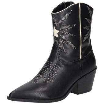 La Strada Cowboy Boots in schwarz