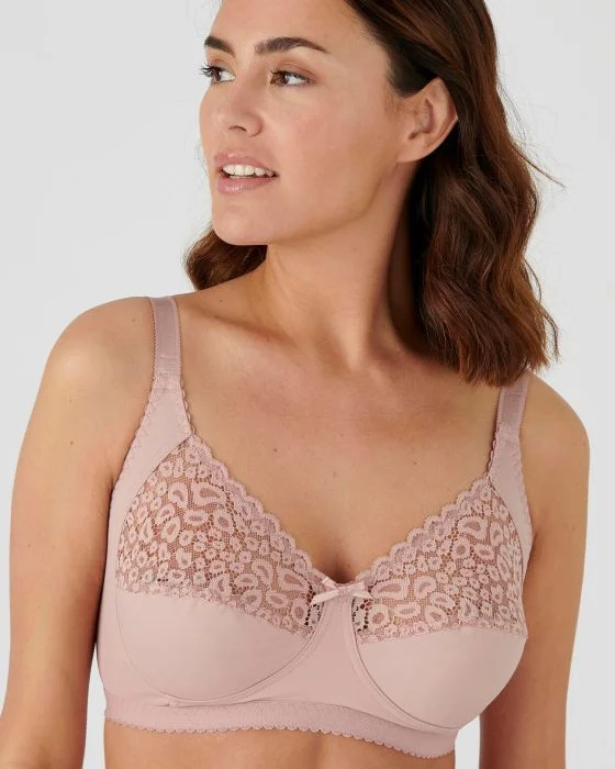 Soutien-gorge enveloppant sans armatures
