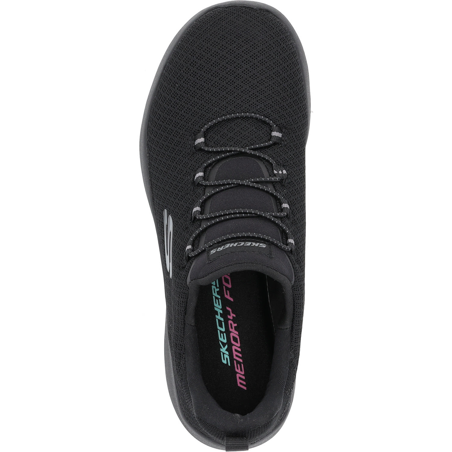Skechers 12119, Sneakers Low, Damen, Schwarz (Black)