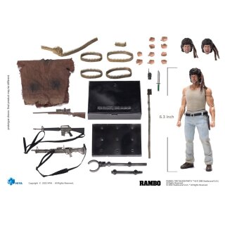 Rambo Exquisite Super Actionfigur 1/12 John Rambo 16 cm
