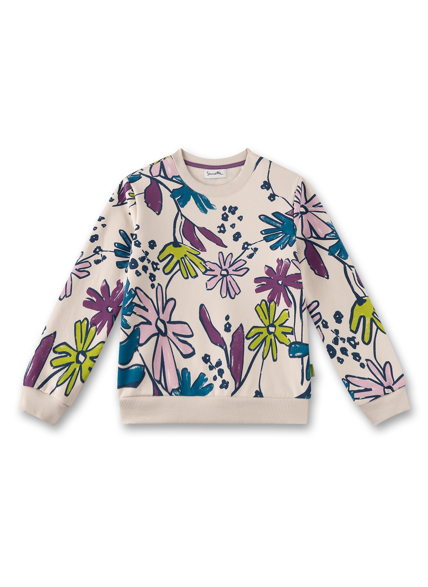 Mädchen-Sweatshirt Beige
