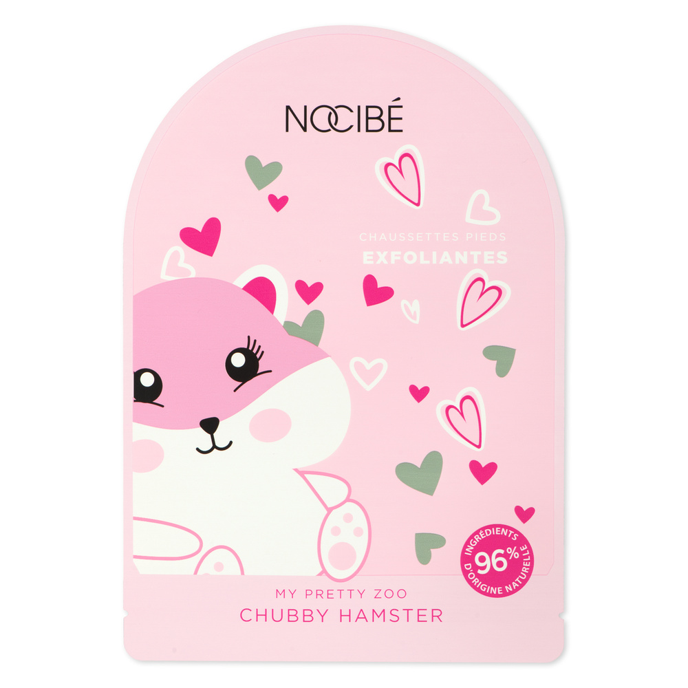 Nocibé My Pretty Zoo - Hamster Chaussettes Pieds Exfoliantes