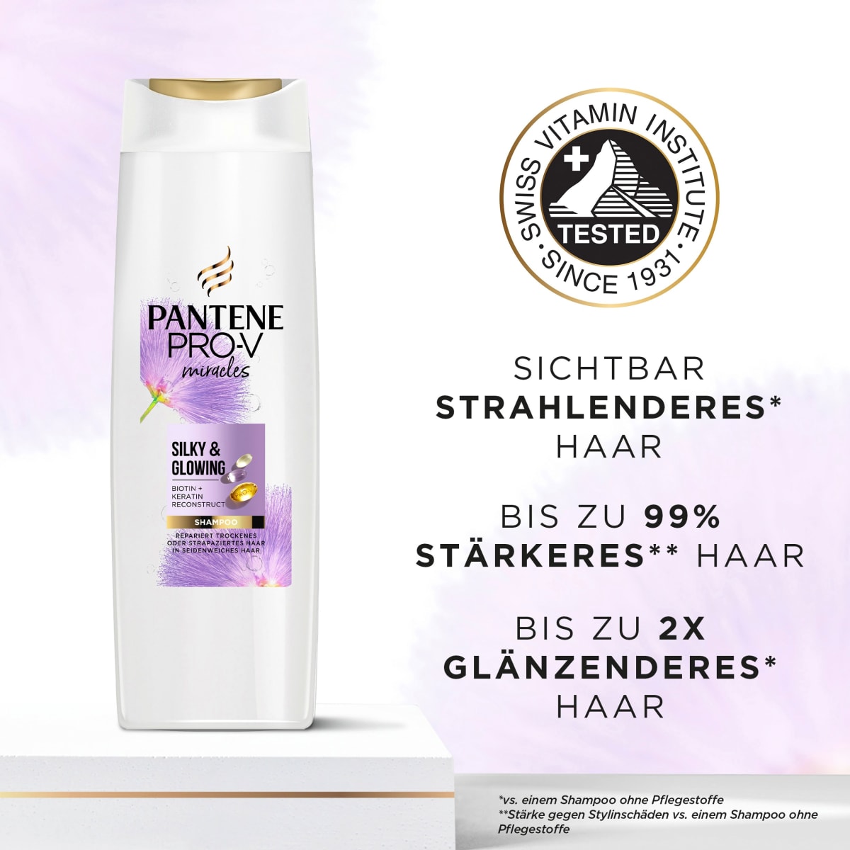 Shampoo miracles Silky & Glowing, 250 ml