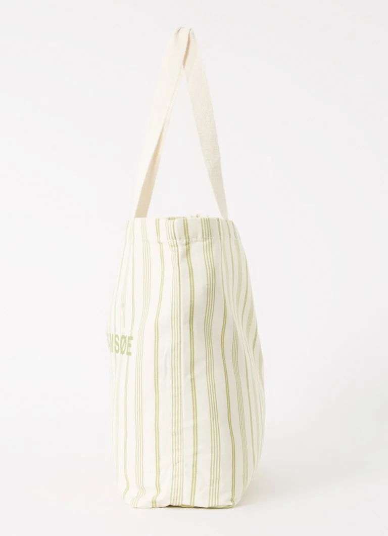 Sac cabas Frinka SAMSØE SAMSØE à rayures et logo