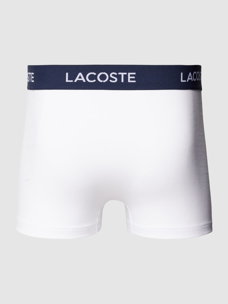 Trunks mit elastischem Logo-Bund im 3er-Pack in weiß