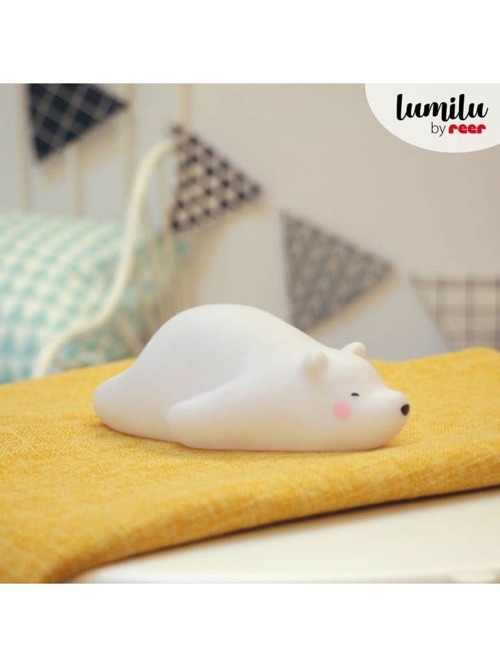 Reer lumilu Lazy Friends bear in Weiß ab 0 Monate günstig kaufen onesize