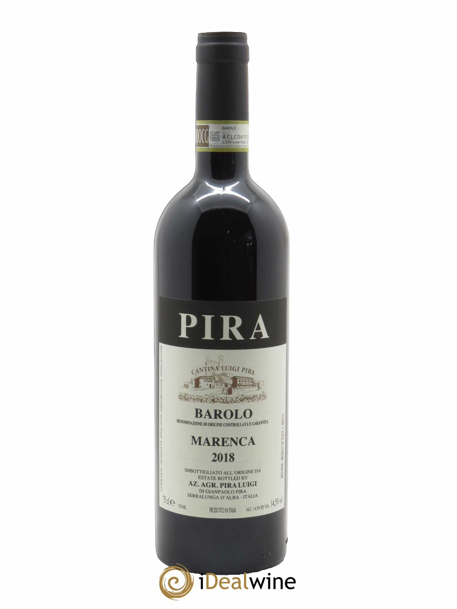 Barolo DOCG Luigi Pira Marenca  2018 - Lot de 1 Bouteille