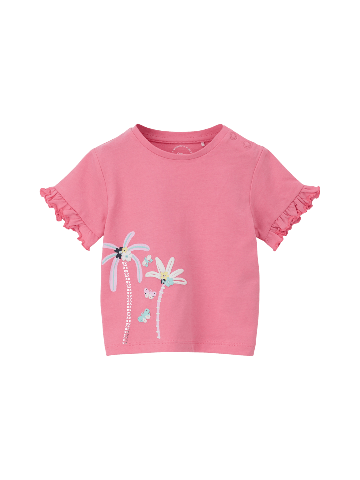 s.Oliver T-Shirt kurzarm in Pink günstig kaufen