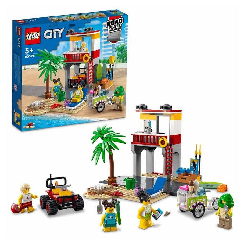 60328 Beach Lifeguard Station V29 LEGO City
