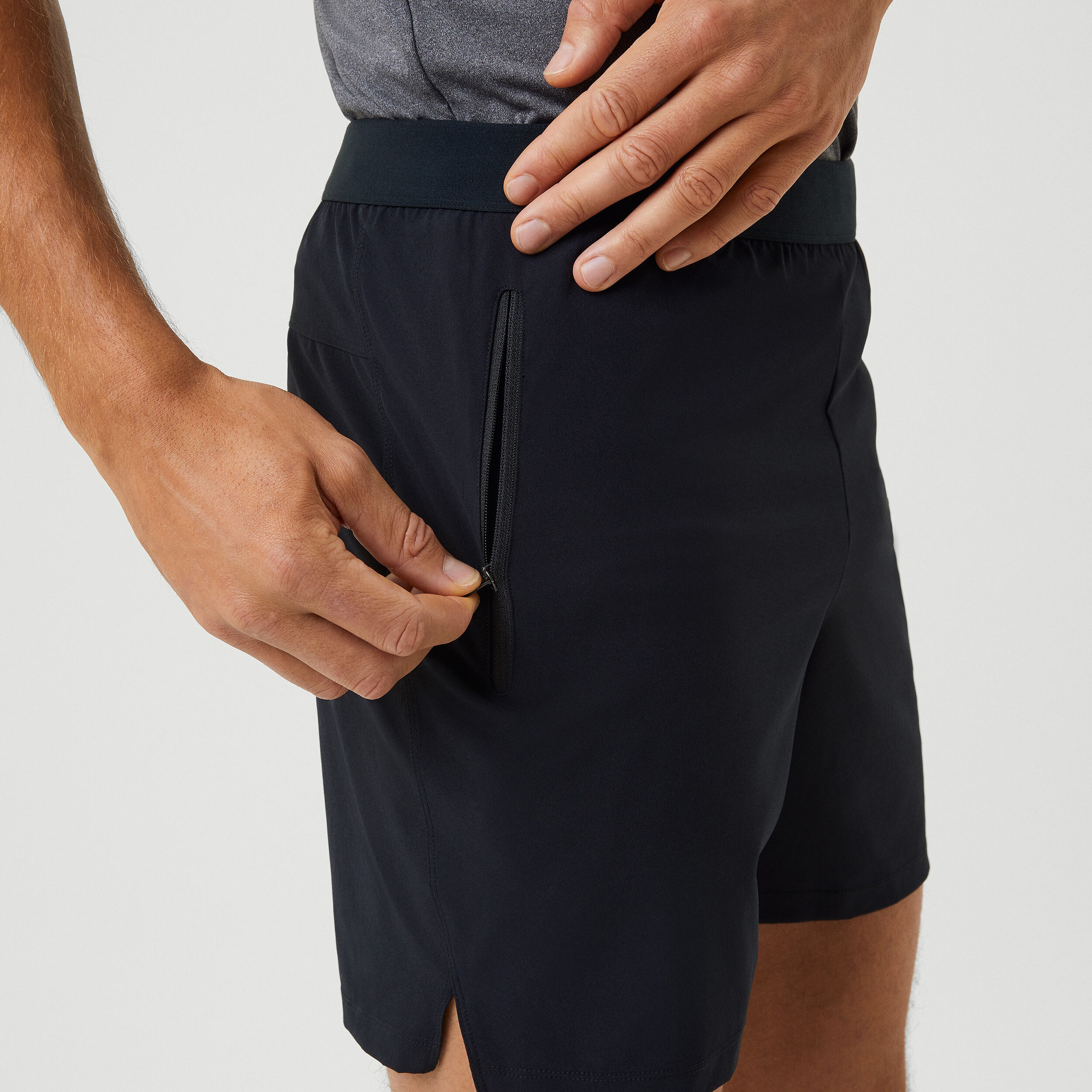 Pocket Shorts Herren - Schwarz