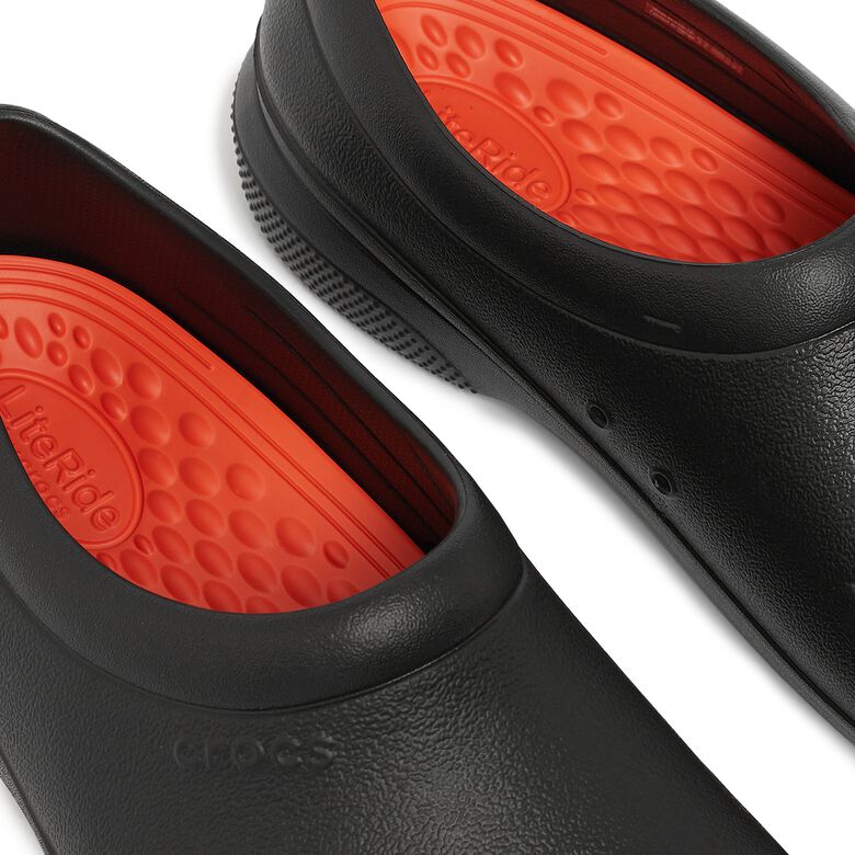 Crocs On The Clock Literide Slip On Black
