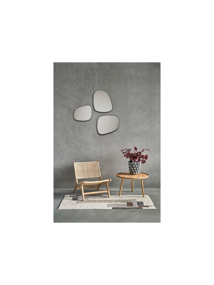 Villa Collection Spiegel Venja in Schwarz günstig kaufen 40 x 34 cm