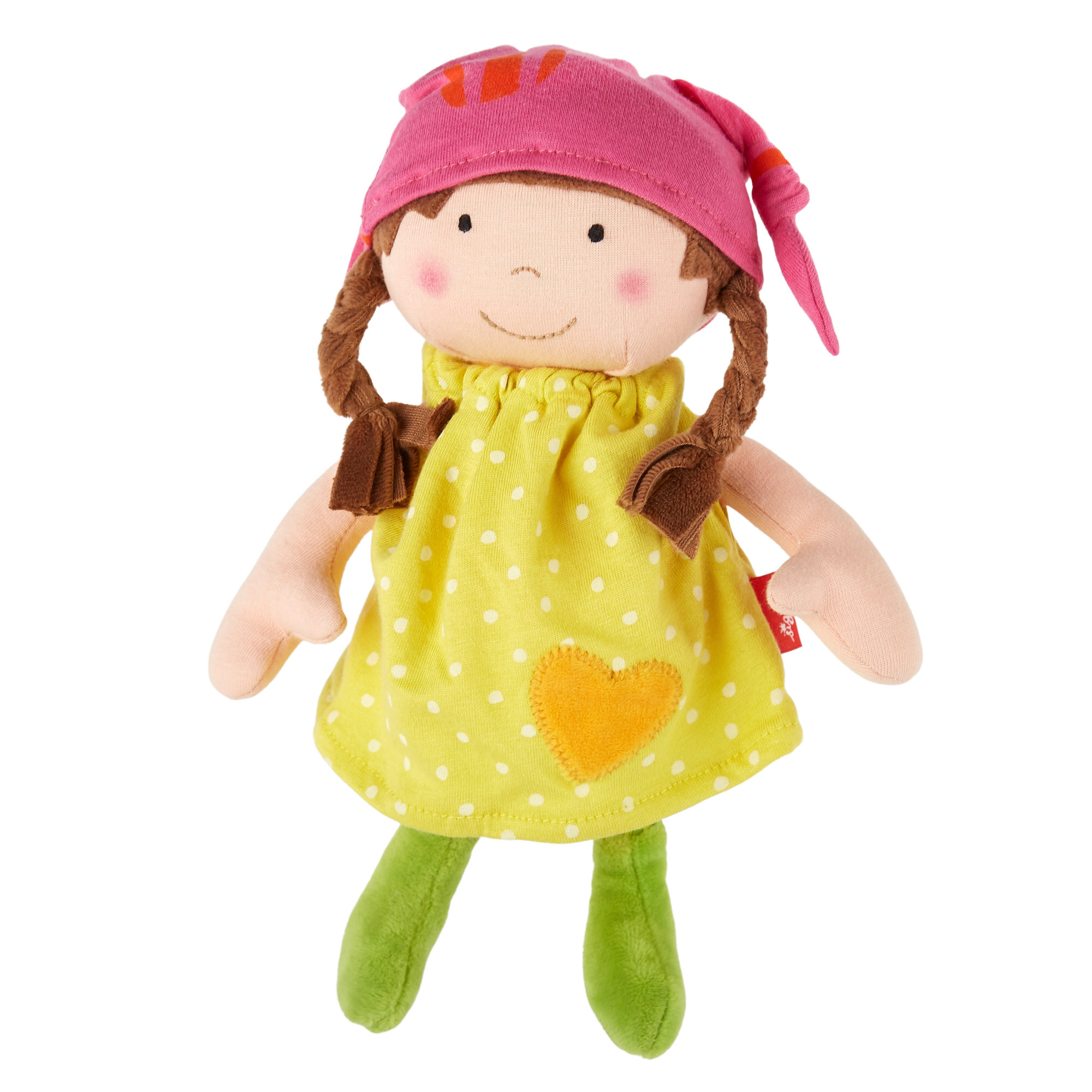 Stoffpuppe Brenda Bilipup, gelb
