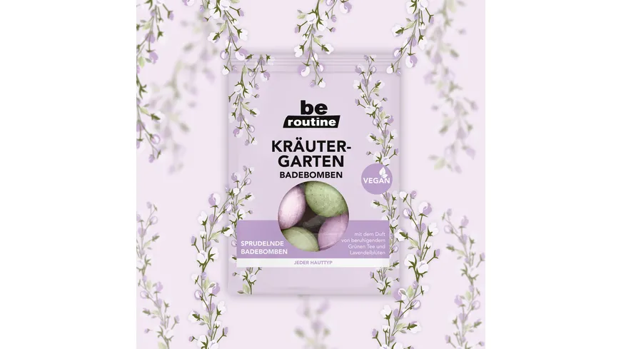be routine Badebomben Kräutergarten 300 g