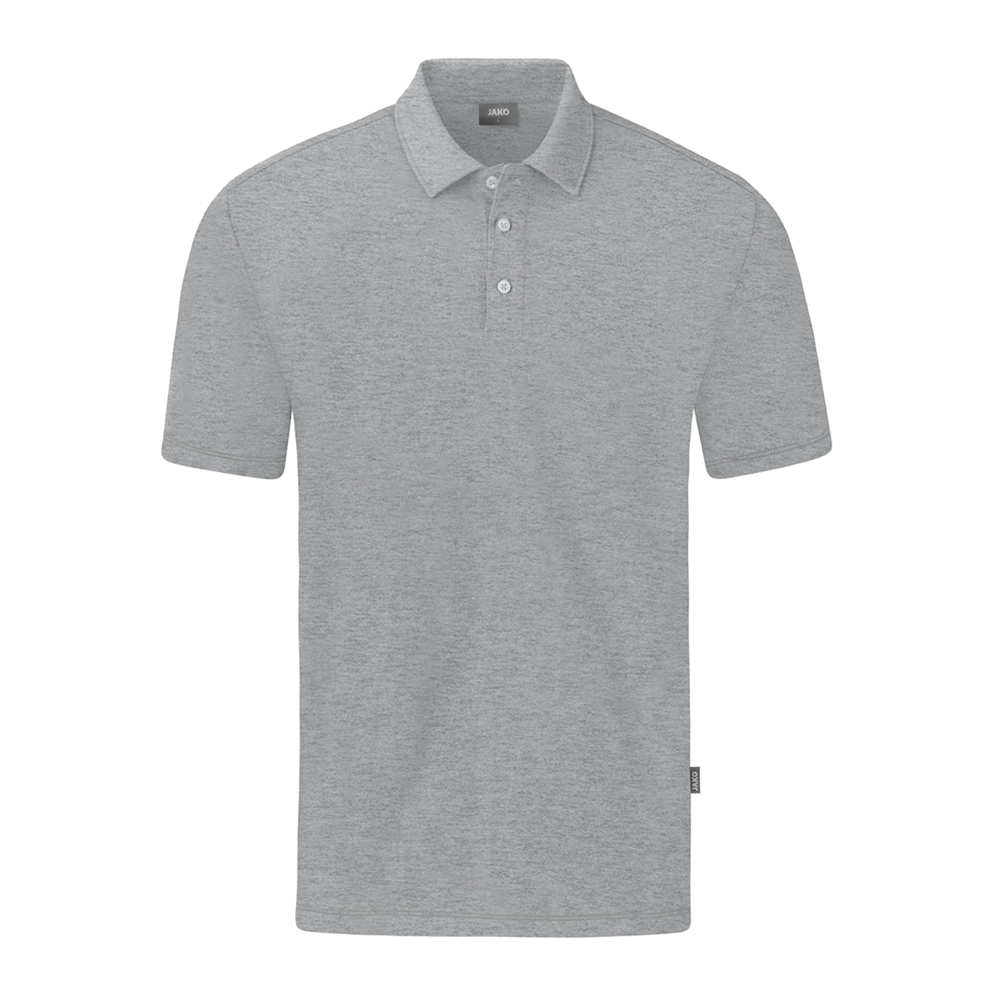JAKO Organic Stretch Polo Shirt Grau F520