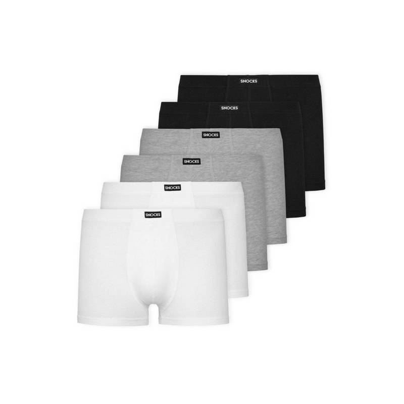 Snocks Retro Boxershorts aus Bio-Baumwolle Unterhose Herren