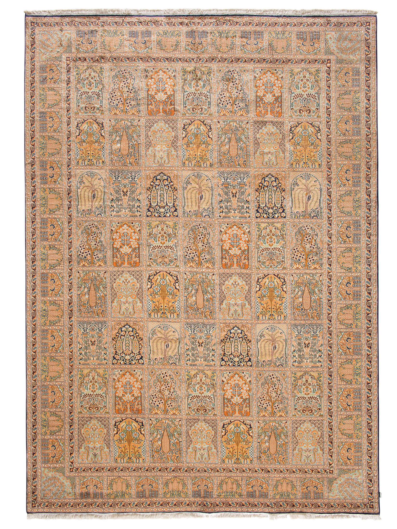 Kaschmir Seide 16/16 ca. 242 x 344 cm, Unikat / Einzelstück