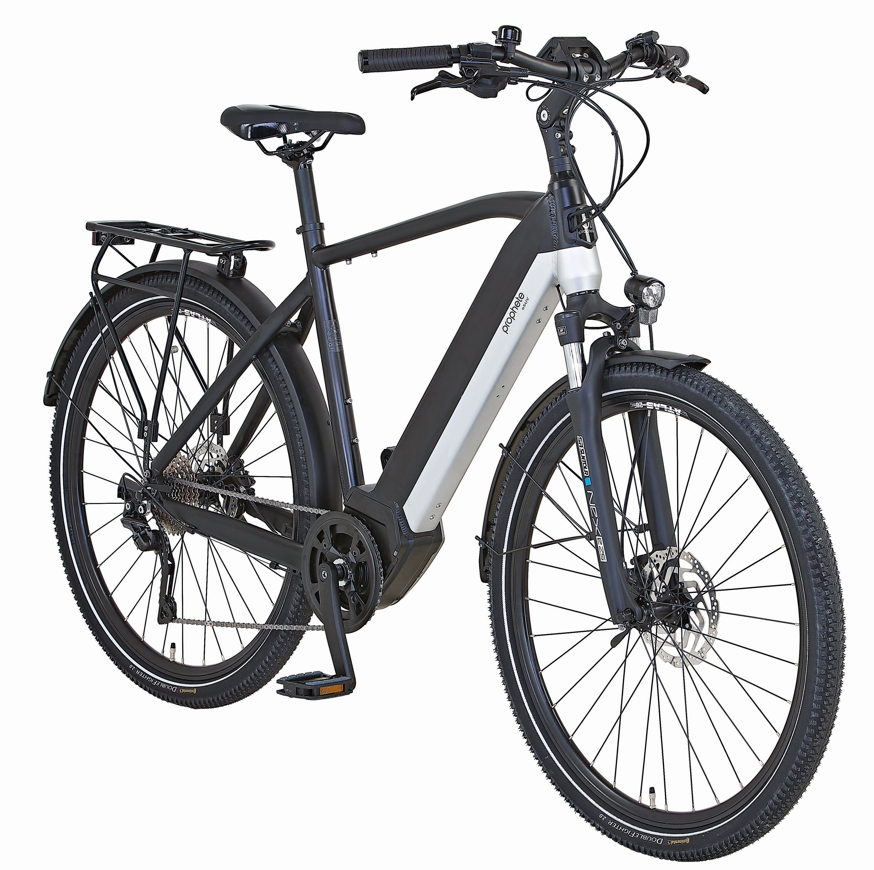 Prophete E-Bike Entdecker InsideTwo, 10 Gang Shimano Deore Schaltwerk, Kettenschaltung, Mittelmotor, 630 Wh Akku
