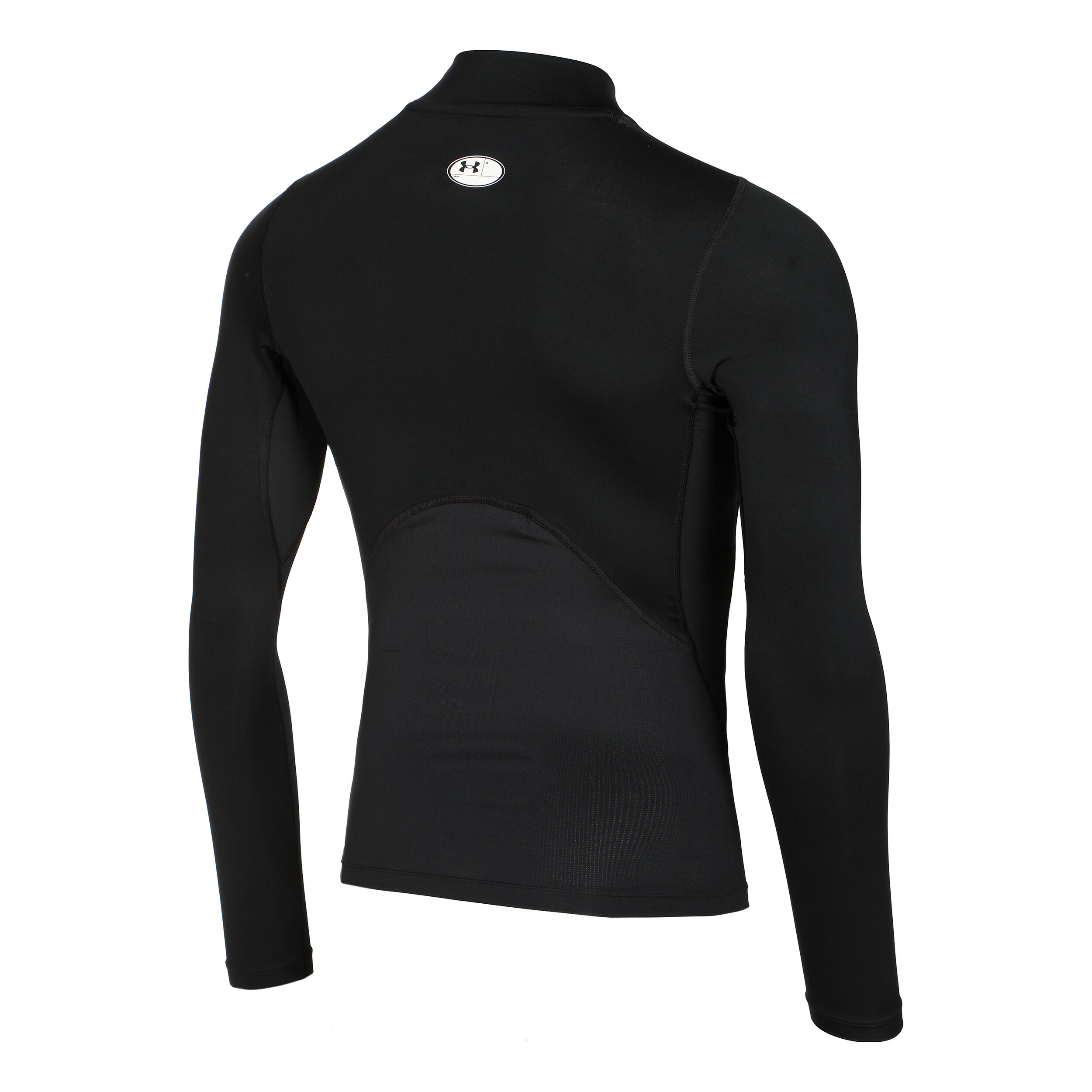 Heatgear Comp Mock Longsleeve Herren - Schwarz