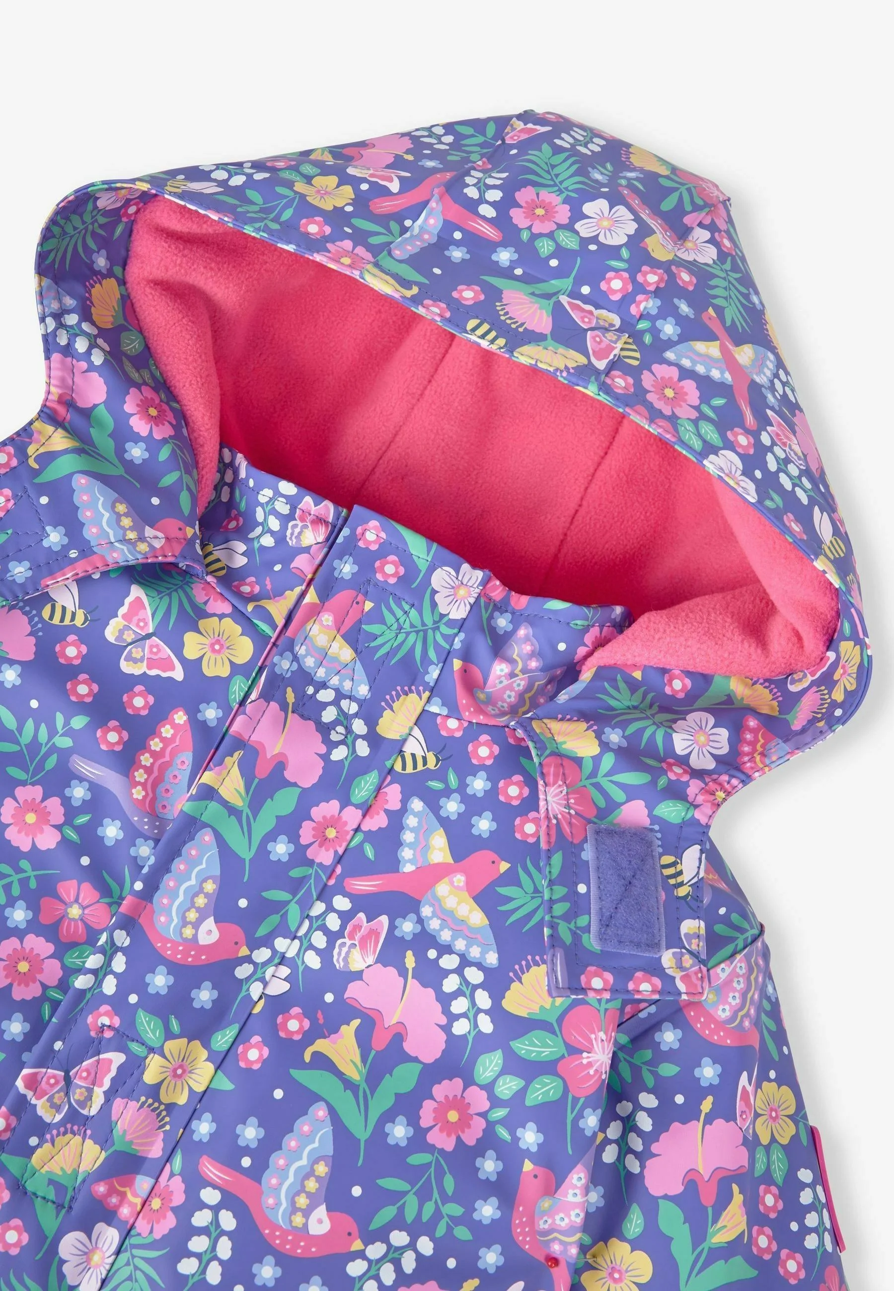 JoJo Maman Bébé BIRD FLORAL COZY-Impermeable