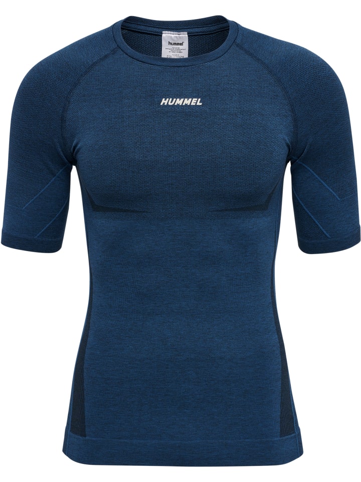 Hummel Hummel T-Shirt Raglanärmel Hmlte Mike Multisport Herren in INSIGNIA BLUE/BLACK MELANGE günstig kaufen XL