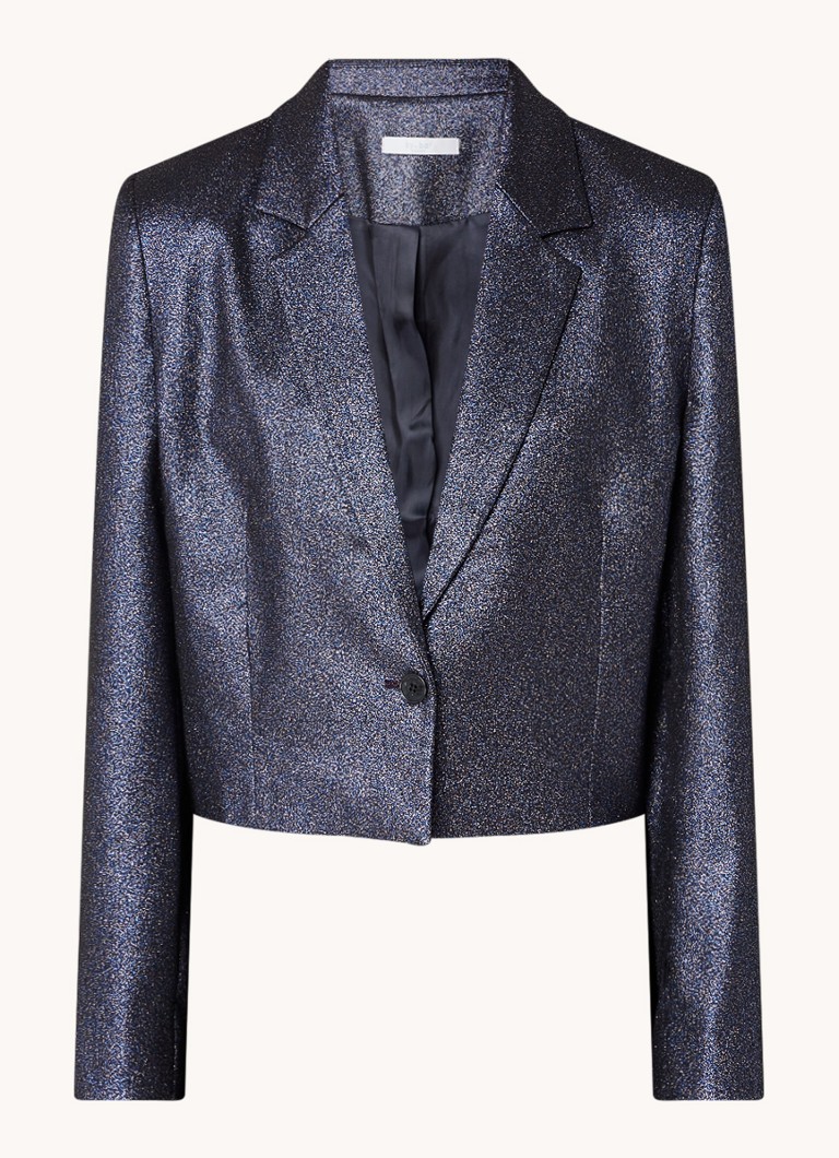 Zkrácený blazer Jody s lurexem