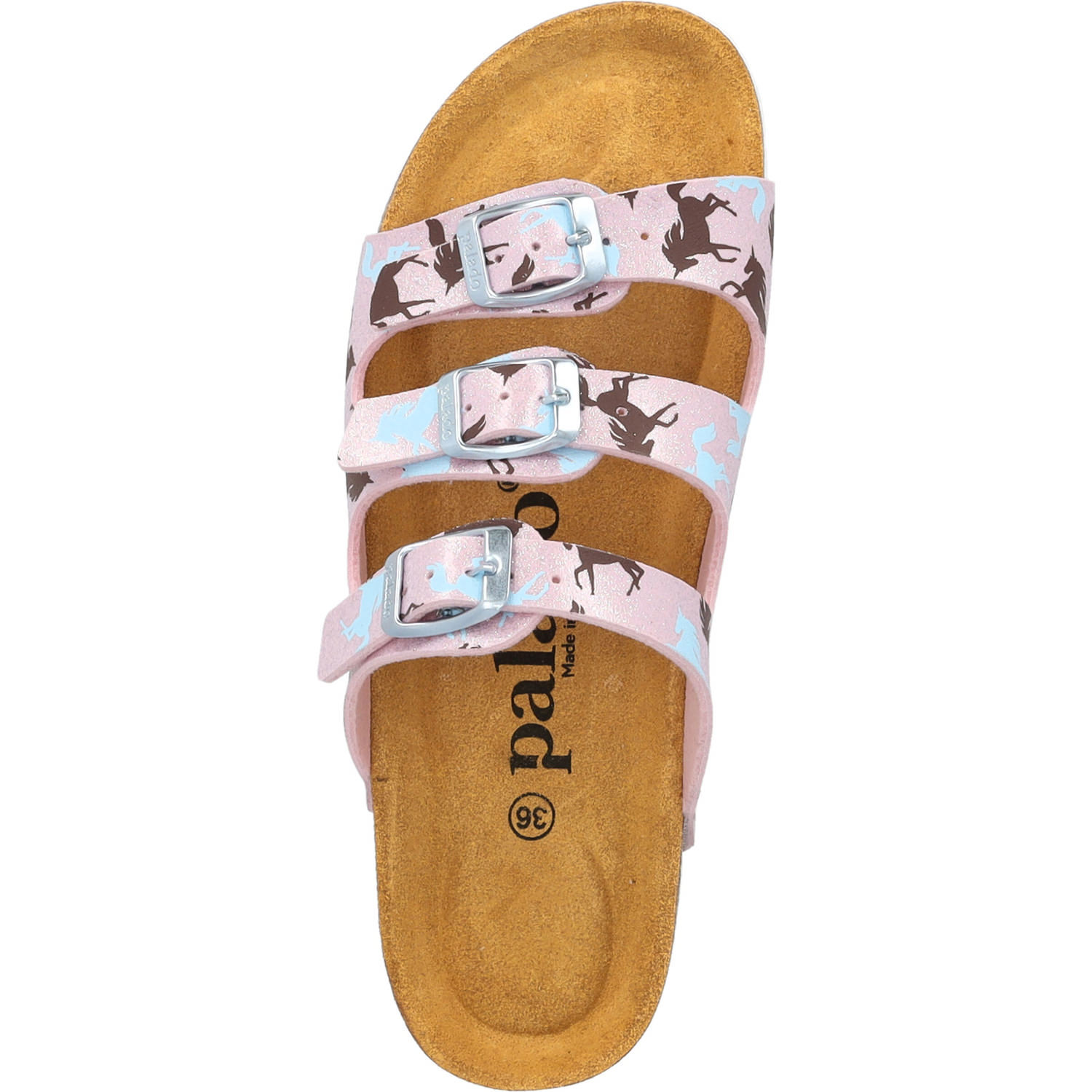 Palado Kids Capri G Print, Pantoletten, Kinder, Rosa Unicorn