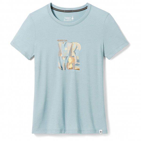 Smartwool - Women's Carved Logo Graphic S/S Tee Slim Fit - Merinoshirt