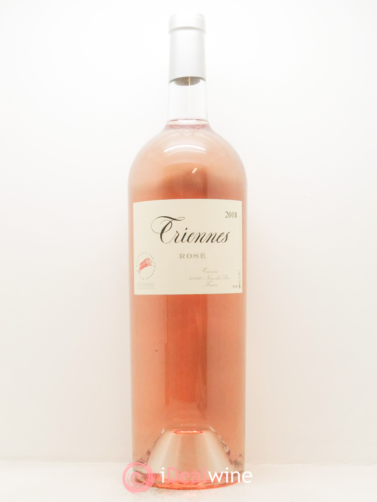 IGP Méditerranée Rosé Triennes (Domaine)  2018 - Lot de 1 Double-magnum