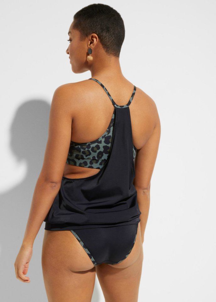 Long Tankini mit Prothesentasche (2-tlg.Set)