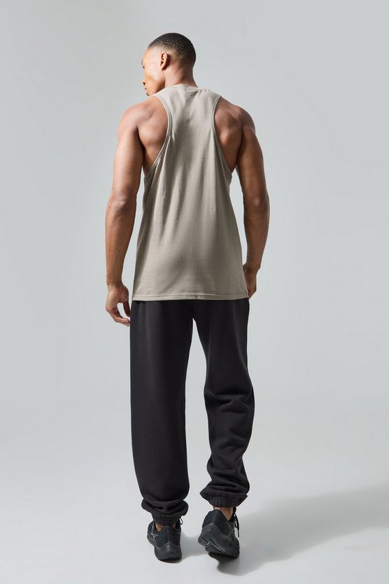 Man Active Gym Racer Tank 2 Pack