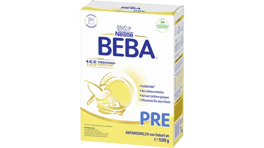 NESTLE BEBA Pre Anfangsmilch 500 g