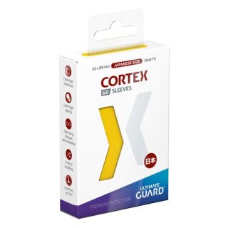 Ultimate Guard - Cortex Sleeves: Japanische Größe - Yellow (60)