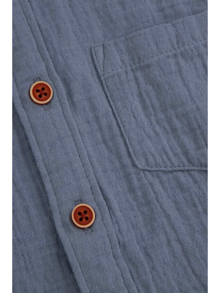 Coccodrillo Hemd mit kurzen Ärmeln in blau günstig kaufen 74