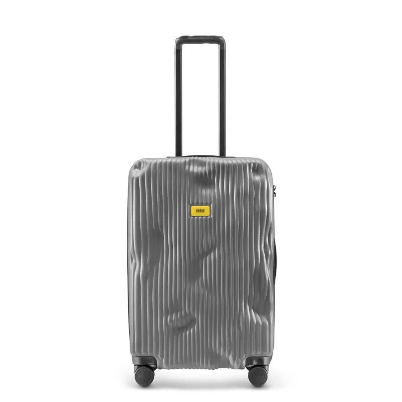 Crash Baggage Stripe Trolley M (68 cm) - Smoke Grey